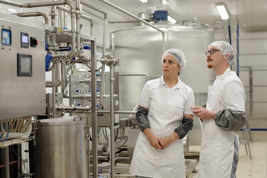 Quality control in food manufacturing